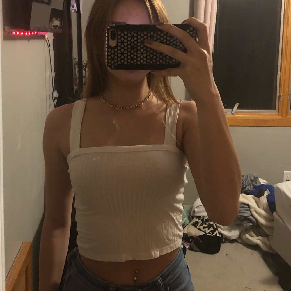 white top